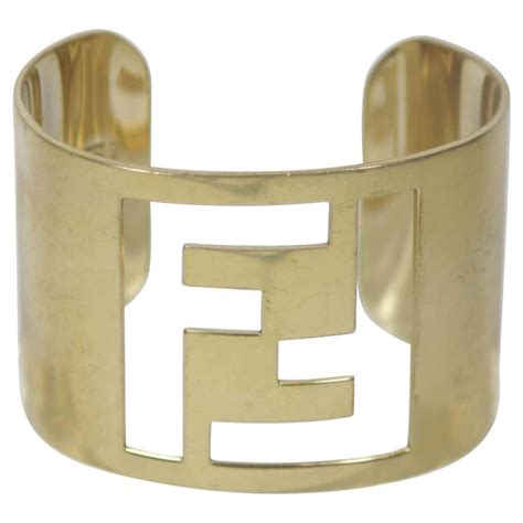 fendi cuff bracelet|fendi bracelet 18k gold.